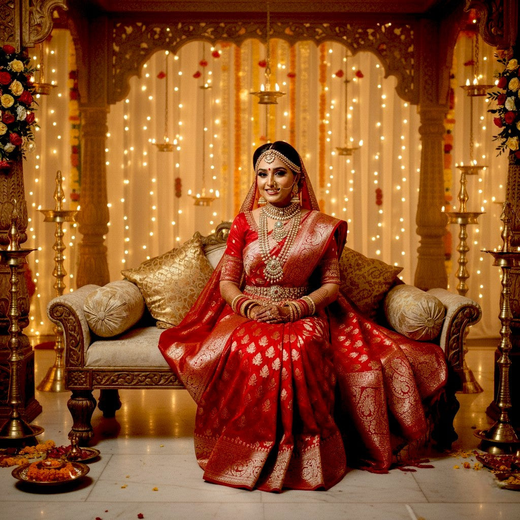 Wedding Banarasi Saree - The Dulhan