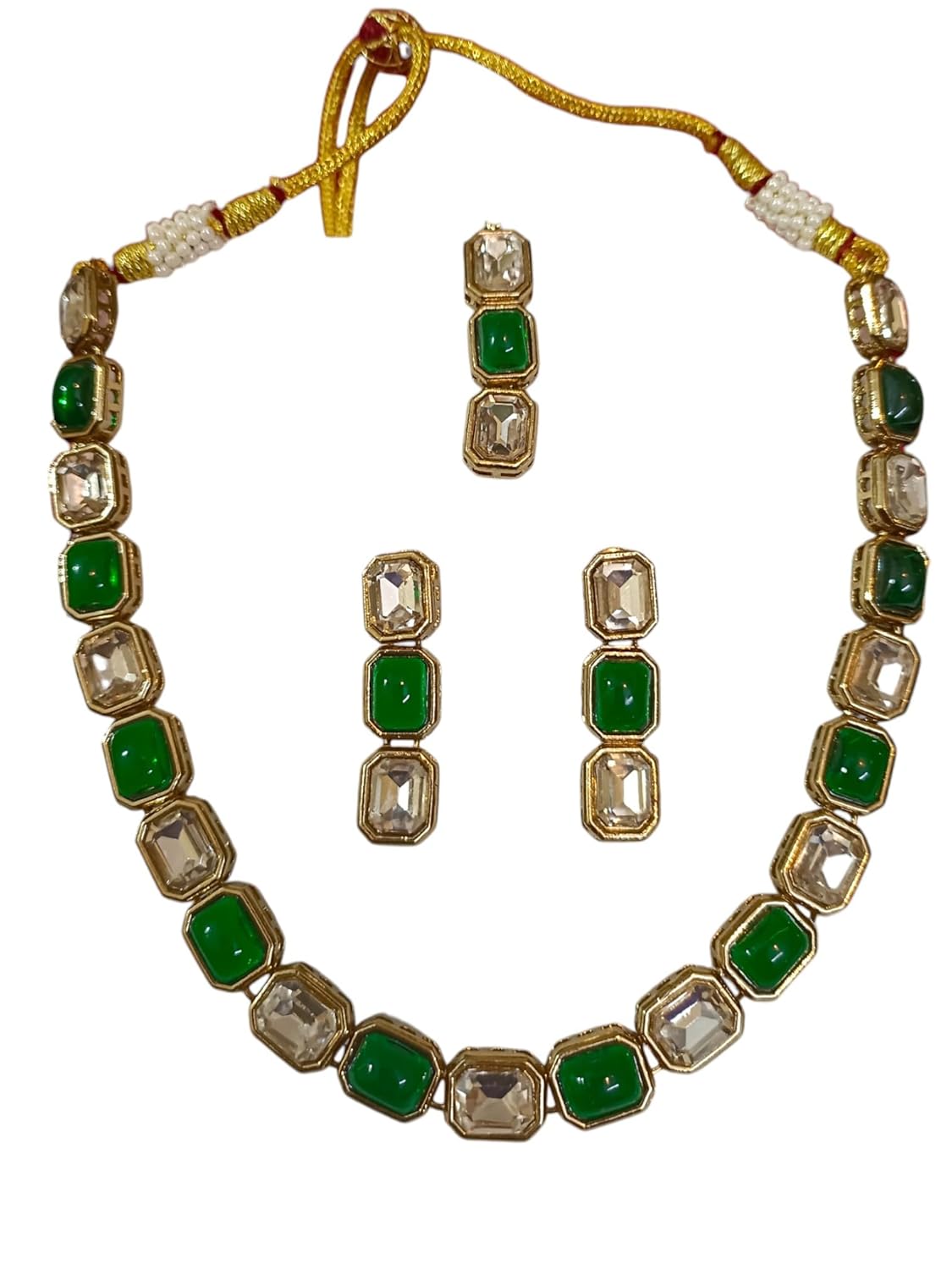 myFashion Kundan Choker Necklace set