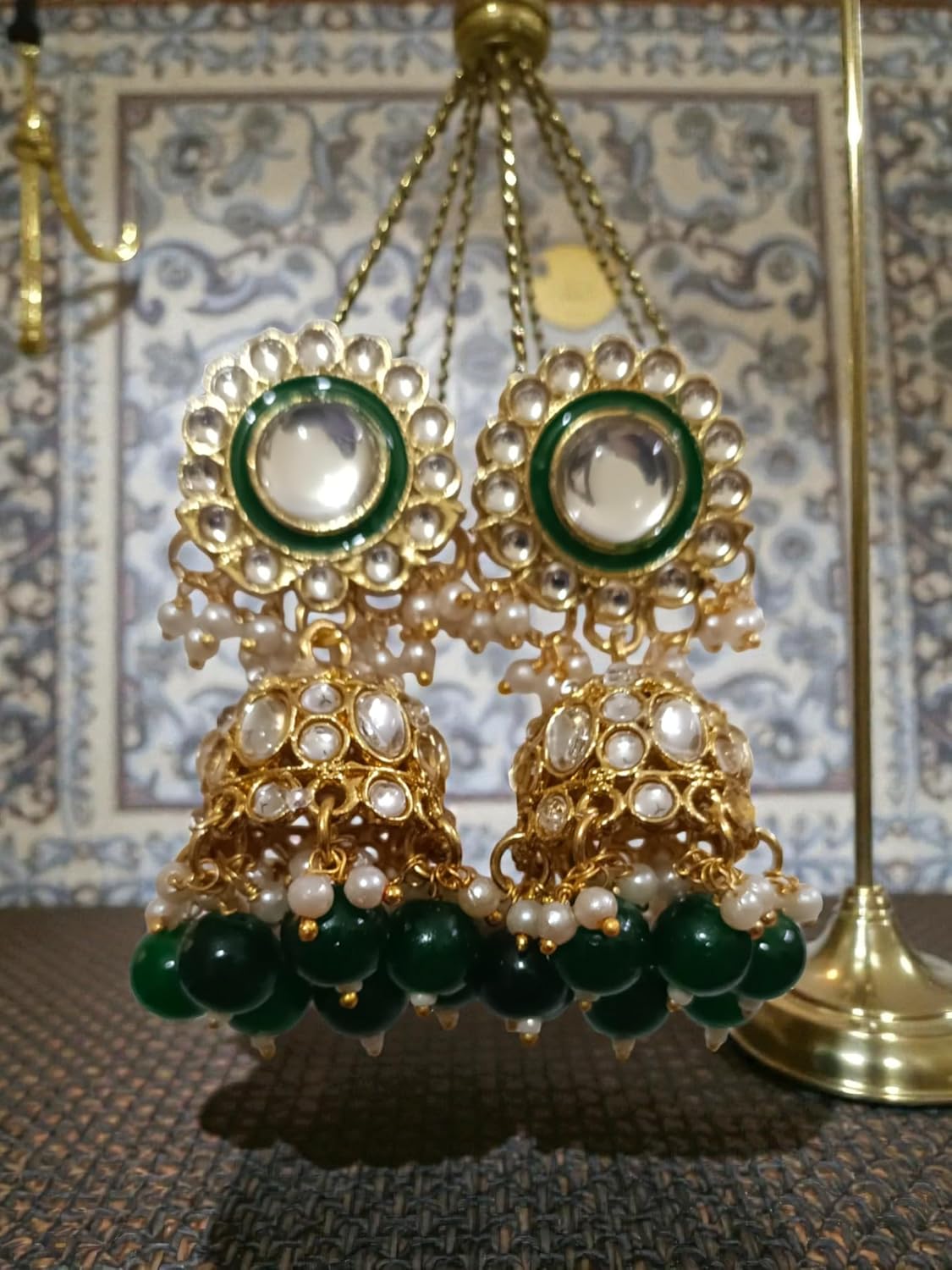myFashion Kundan Choker necklace set with Pearl